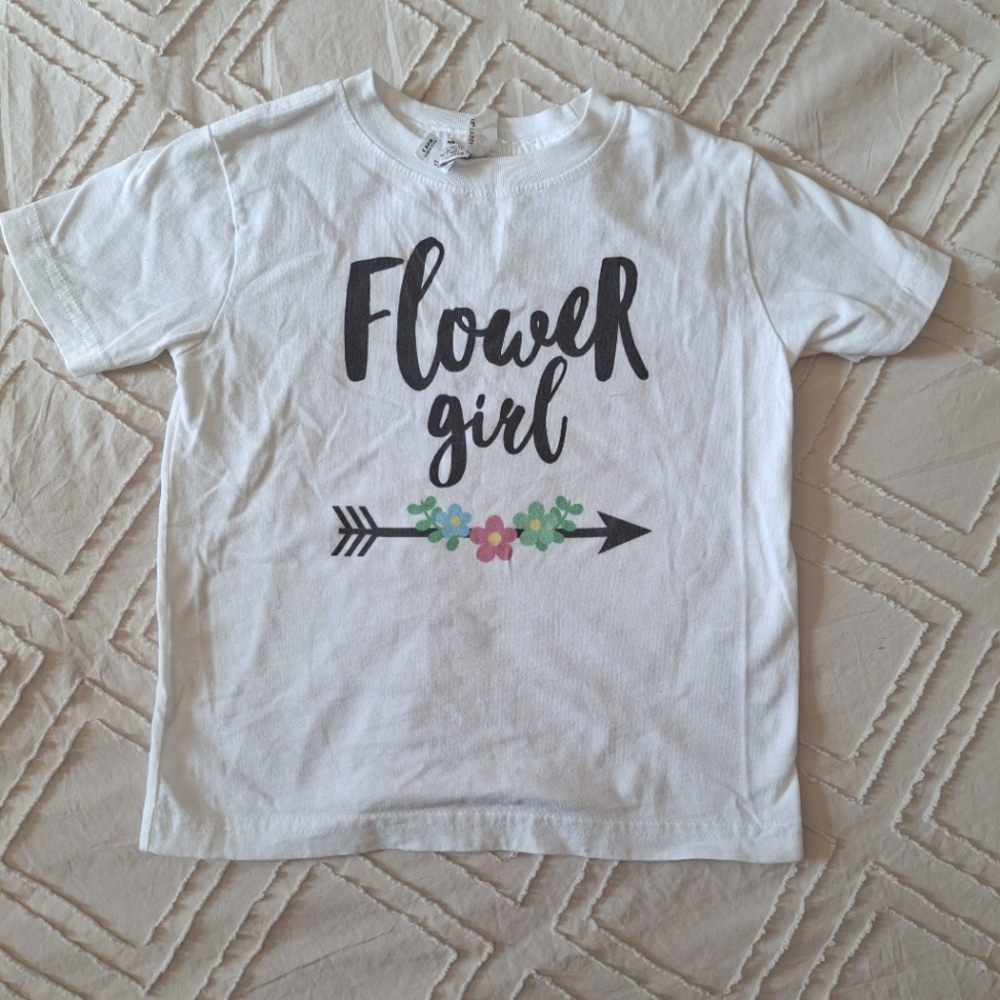 Flower girl shirt size 3